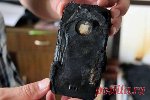 Будьте осторожны с мобильными телефонами!