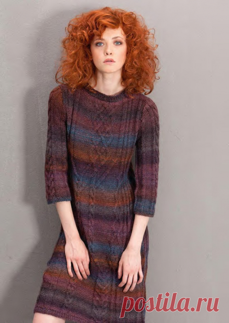 Irina: Knitted Dress. Patterns.