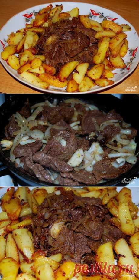 Оджахури по-грузински - пошаговый кулинарный рецепт на Повар.ру