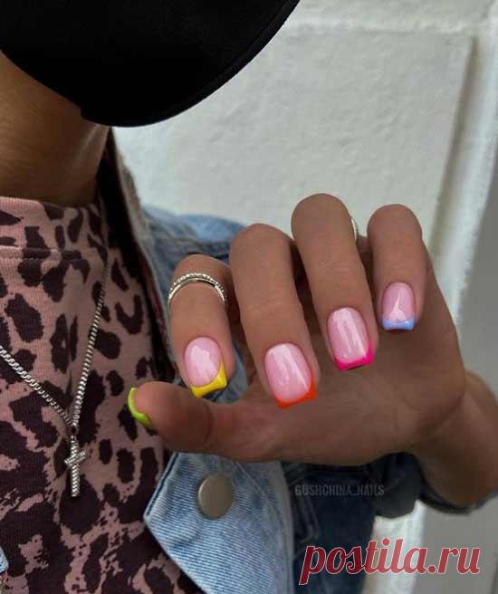 Яркий маникюр весна 2021: фото, модные оттенки, идеи дизайна