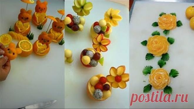 25 TRICKS WITH FRUITS AND VEGGIES | Part 1