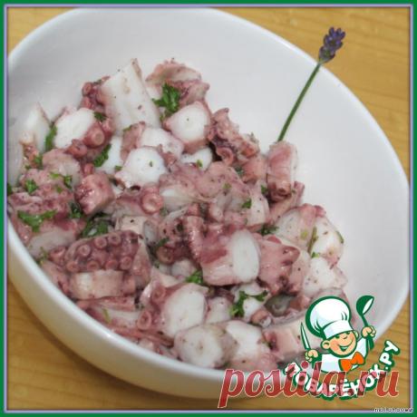 Осьминог отварной – кулинарный рецепт