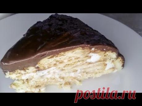 Торт Без Выпечки и Без Желатина