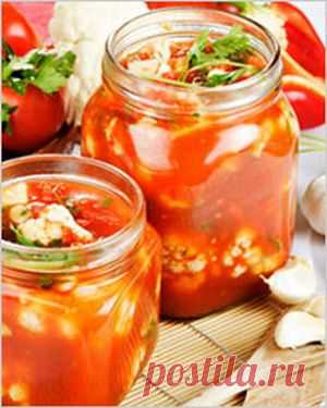 Цветная капуста на зиму: 6 рецептов