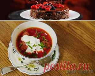 Жажда Вкуса. 
Суп свекольный с фрикадельками.
Кстати, очень вкусное блюдо, советую приготовить!