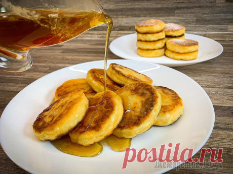Сырники из творога с морковью