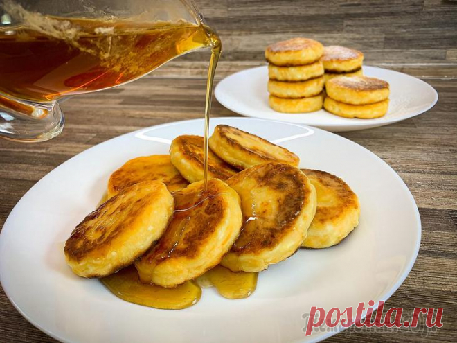 Сырники из творога с морковью