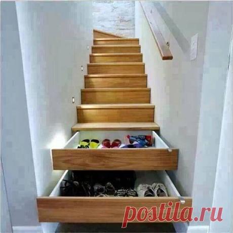 Практичное использование лестничного марша