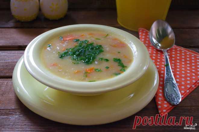 Суп затирка с мясом!..