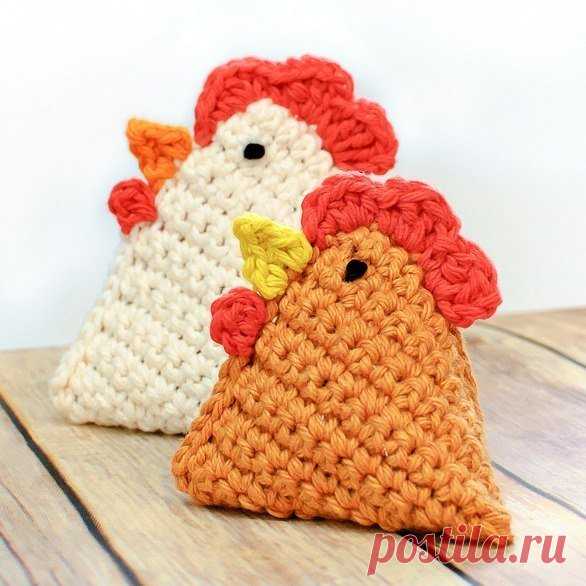 Вязание игрушек. Курочка / Вязание игрушек на спицах и крючком, схемы и описание / КлуКлу. Рукоделие - бисероплетение, квиллинг, вышивка крестом, вязание