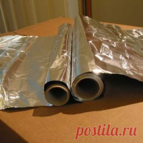 Алюминиевая фольга: секреты здоровья и красоты
