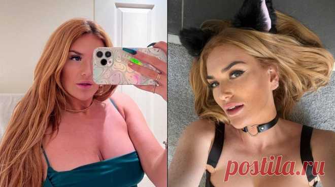 Энни Шарлотт (Annie Charlotte) : Модель Onlyfans - девушка с двумя влагалищами.
