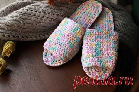 Как связать тапочки крючком - обзор лучших идей от мастериц. Простая инструкция с фото и видео