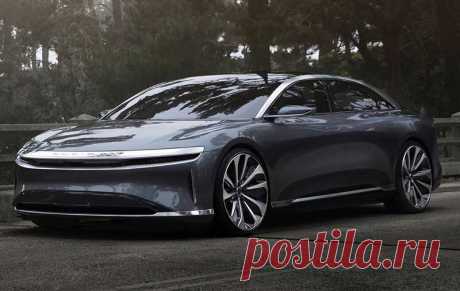 Американский электрический седан Lucid Air, фото, цена и характеристики