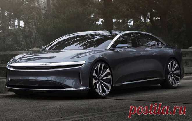 Американский электрический седан Lucid Air, фото, цена и характеристики