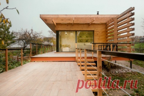 Дачный домик вблизи Минска: работа Андруся Bezdar, основателя студии Zrobym Architects | AD Magazine