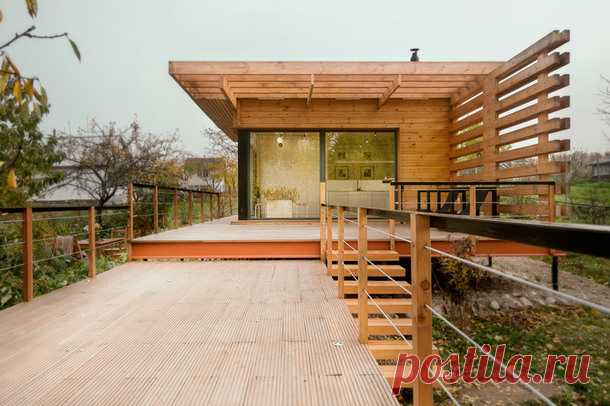 Дачный домик вблизи Минска: работа Андруся Bezdar, основателя студии Zrobym Architects | AD Magazine