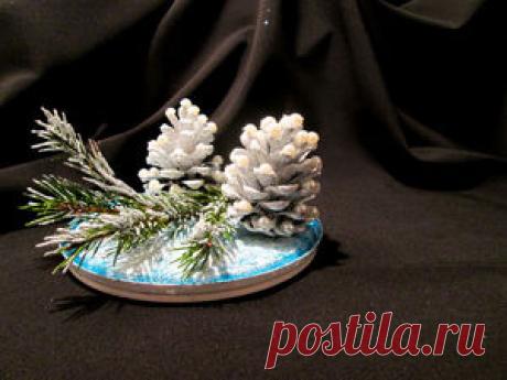 Светящаяся гирлянда с шарами из ниток - Ярмарка Мастеров - ручная работа, handmade