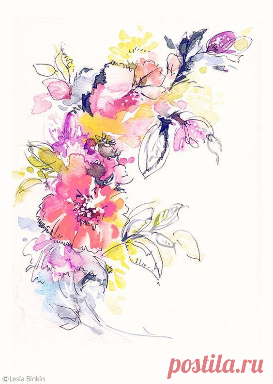 Image Result For Cluster Of Flowers Modern Illustration 70C