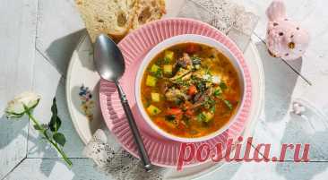 Суп из красной чечевицы с мясом, пошаговый рецепт с фото на 294 ккал