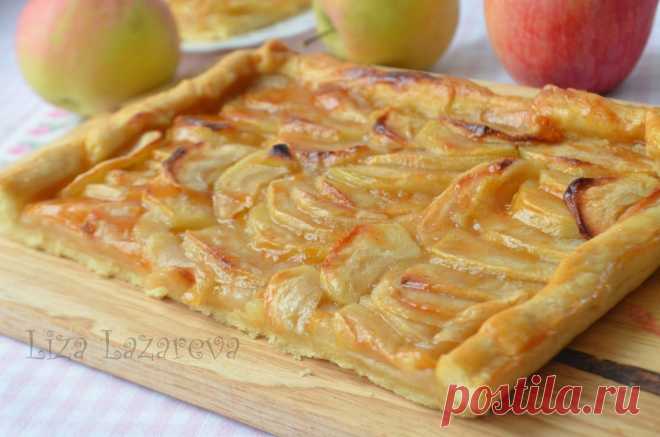 MY FOOD или проверено Лизой: Яблочная пицца на классическом тесте "Фризе"