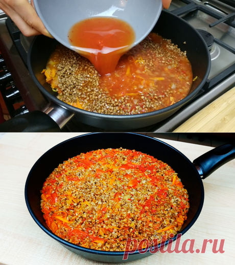 Когда мне хочется особенно вкусную гречку, я готовлю её так: и на ужин, и на обед | Кулинарный Микс | Яндекс Дзен