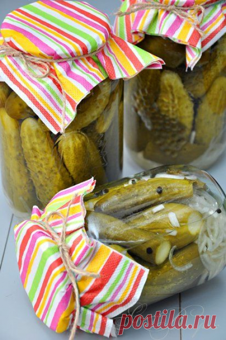 Маринованные огурчики по-болгарски - самый лучший закусон! + &quot;Маринование&quot; 195 рецептов