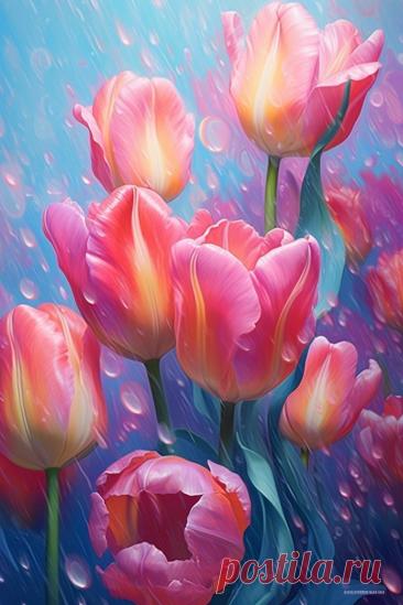 Пин на доске яТЮЛЬПАНЫ