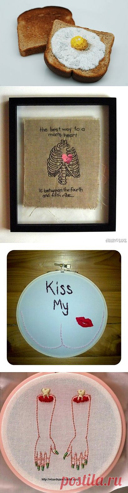 Пока не закончилось 1 апреля... / Вышивка / Модный сайт о стильной переделке одежды и интерьера