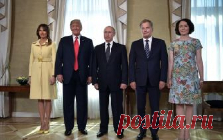 "Напугана до смерти": в Сети обсуждают лицо Мелании Трамп после встречи с Путиным. Галереи и видео - Видео. Metro