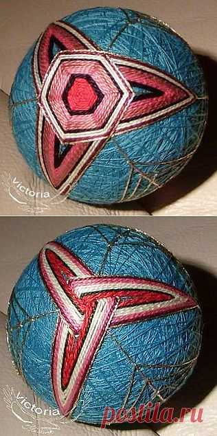 Темари. Урок 8 - крылья.