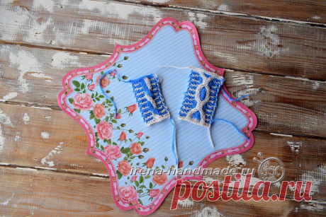 Разноцветная коса в технике ленивого жаккарда (вязание, схемы и фото) - Irena Handmade