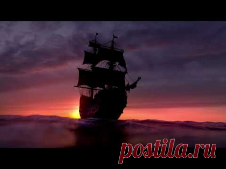 Pirate Folk Music of the Lost Seas - Relaxing Waves Ambience