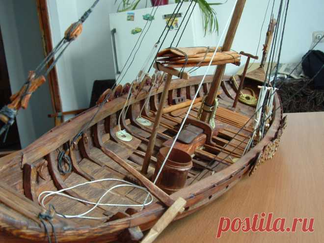 Потом фанатизм прошел, но остался гокстадский артефакт.