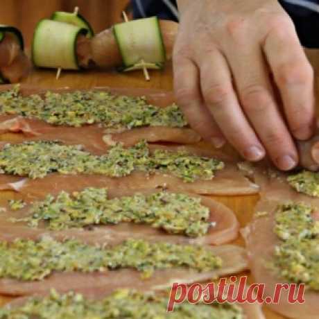 Начинки для рулетиков из кабачков