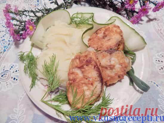 Нежная рыба в хрустящем кляре