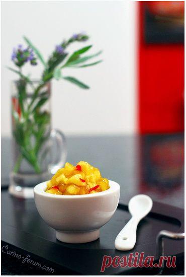 Яблочный конфитюр с чили - от Карины