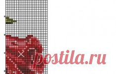Cross Stitch Rose. Scheme cross stitch rose  | Домоводство для всей семьи.