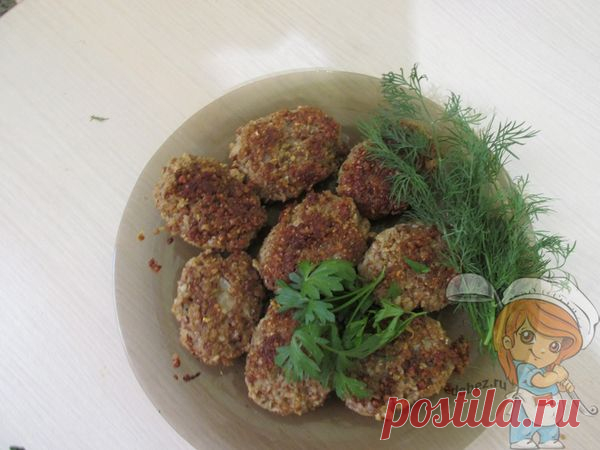 Простые котлеты из гречки и геркулеса как мясные: пошаговый рецепт с фото