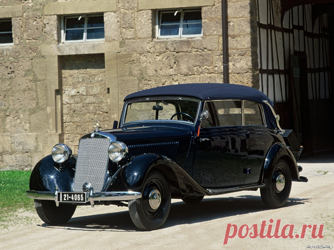 Mercedes-Benz 170V Cabriolet B (136) 1936-42г