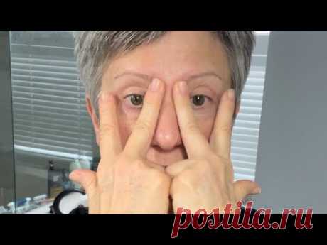 Friday Face Yoga routine with manual lymphatic drainage
