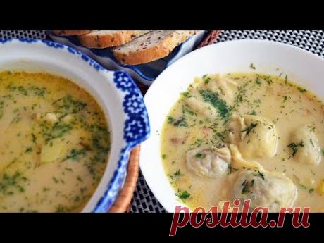 Суп с ленивыми галушками