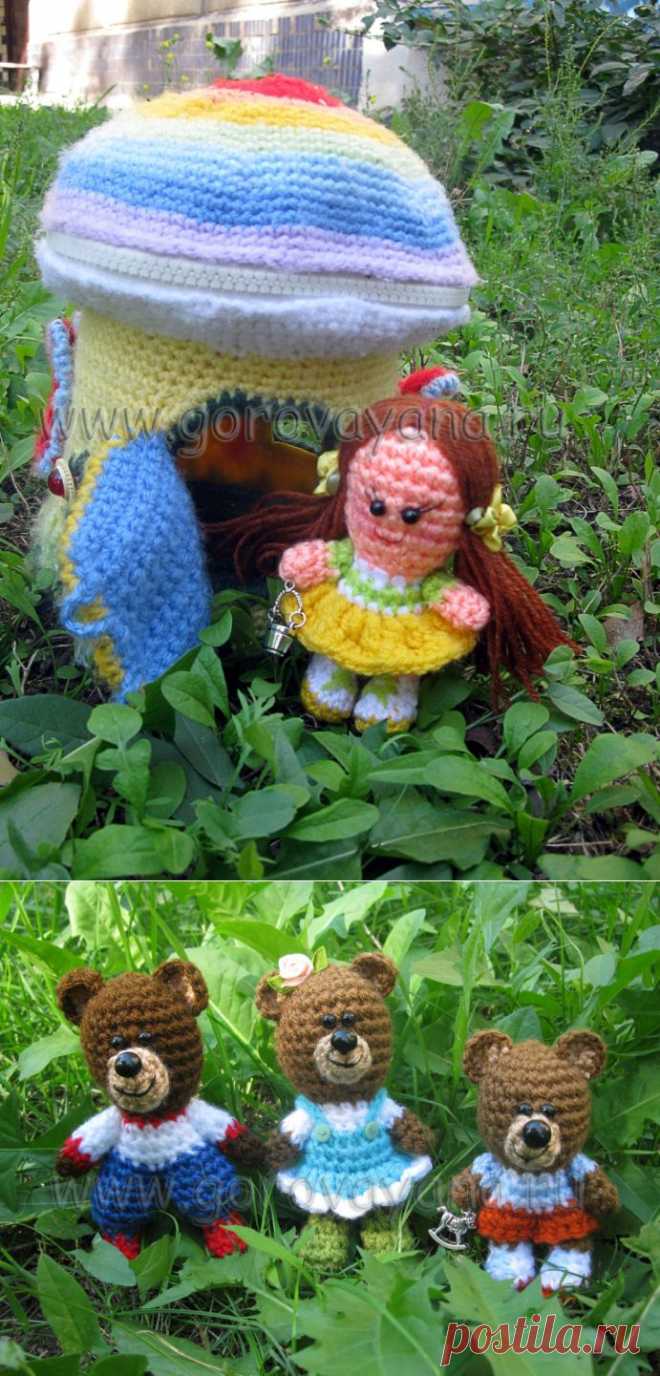 Машенька и три медведя