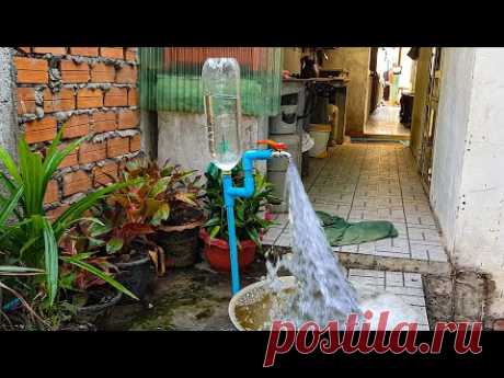 Free electricity | Amazing idea to fix PVC pipe low water pressure #pipe #diy #freeenergy