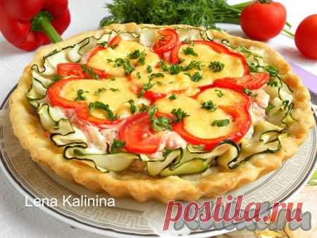 Пирог из песочного теста с курицей и овощами (рецепт с фото) | RUtxt.ru