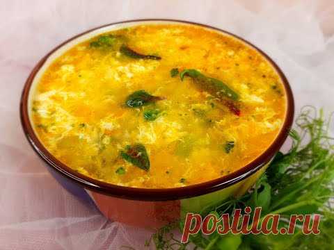 Картофельный суп с яйцом! Это то что надо, в холодную погоду! Прекрасный рецепт домашнего супа