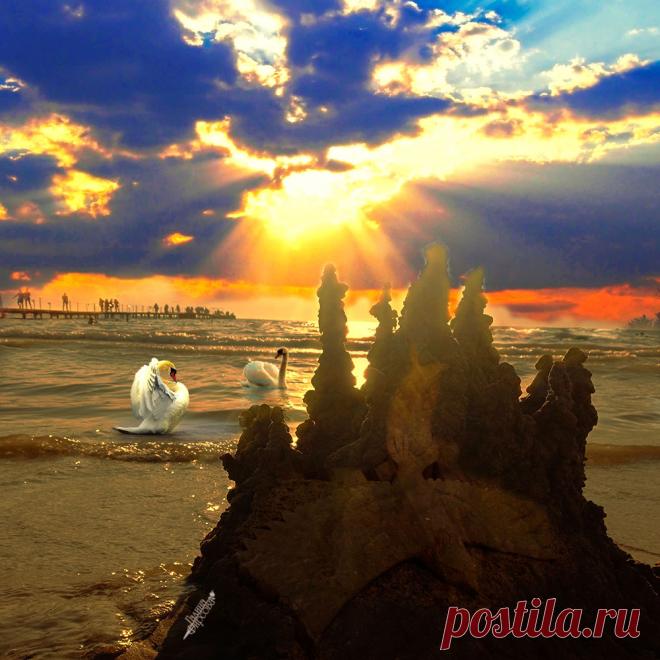 Море на закате