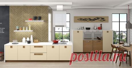 Кухни Анастасия из МДФ и пленки ПВХ