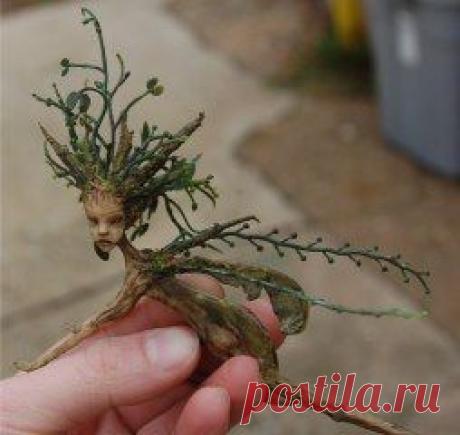 Лесные духи от молодого художника Chicorydell