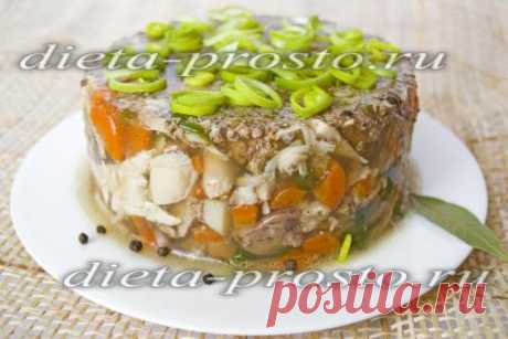 Зельц из курицы